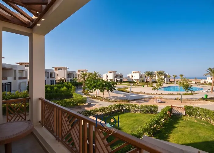 Sea View 3 Bedrooms Twin At Jade, Makadi Heights Villa Hurghada